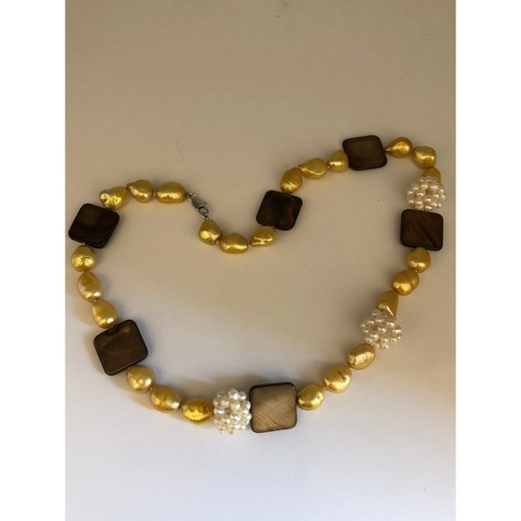 Freshwater pearl necklace - Picture 4 of 6